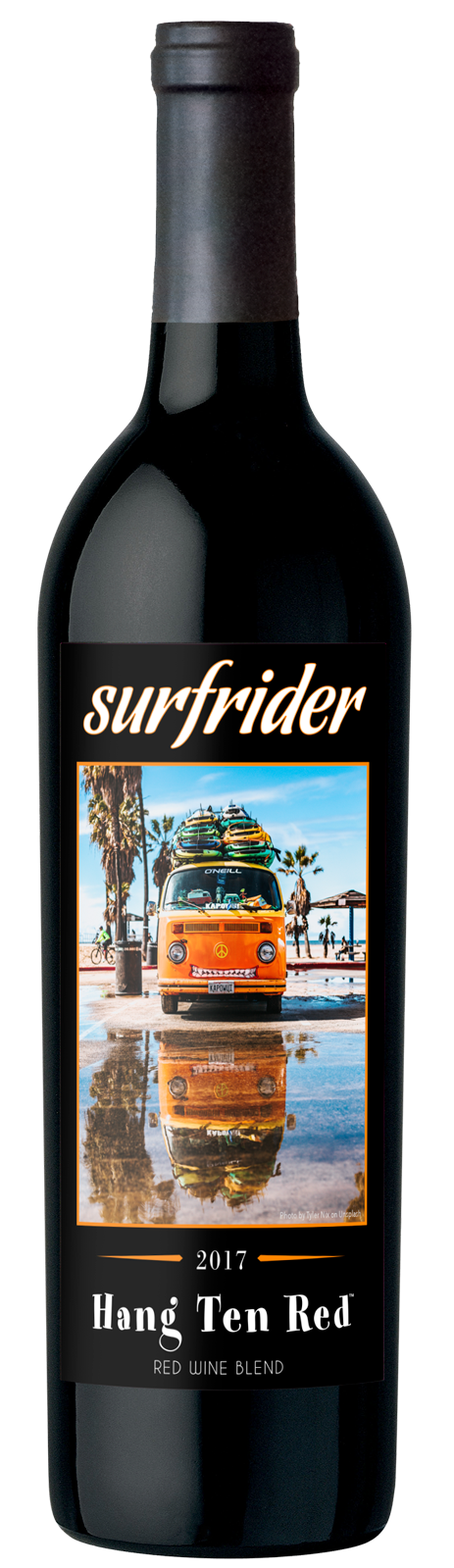 Product Image for 2017 Surfrider "Hang Ten" Red